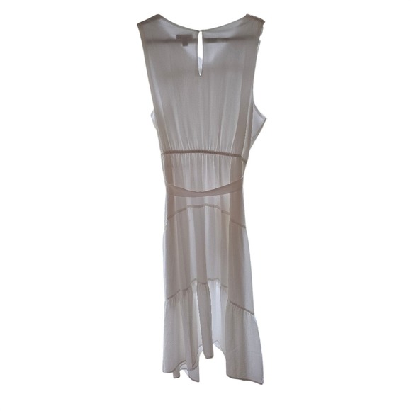 NWT Vera Wang White Tiered Tank Dress Midi White Size Size XXL - Picture 5 of 13